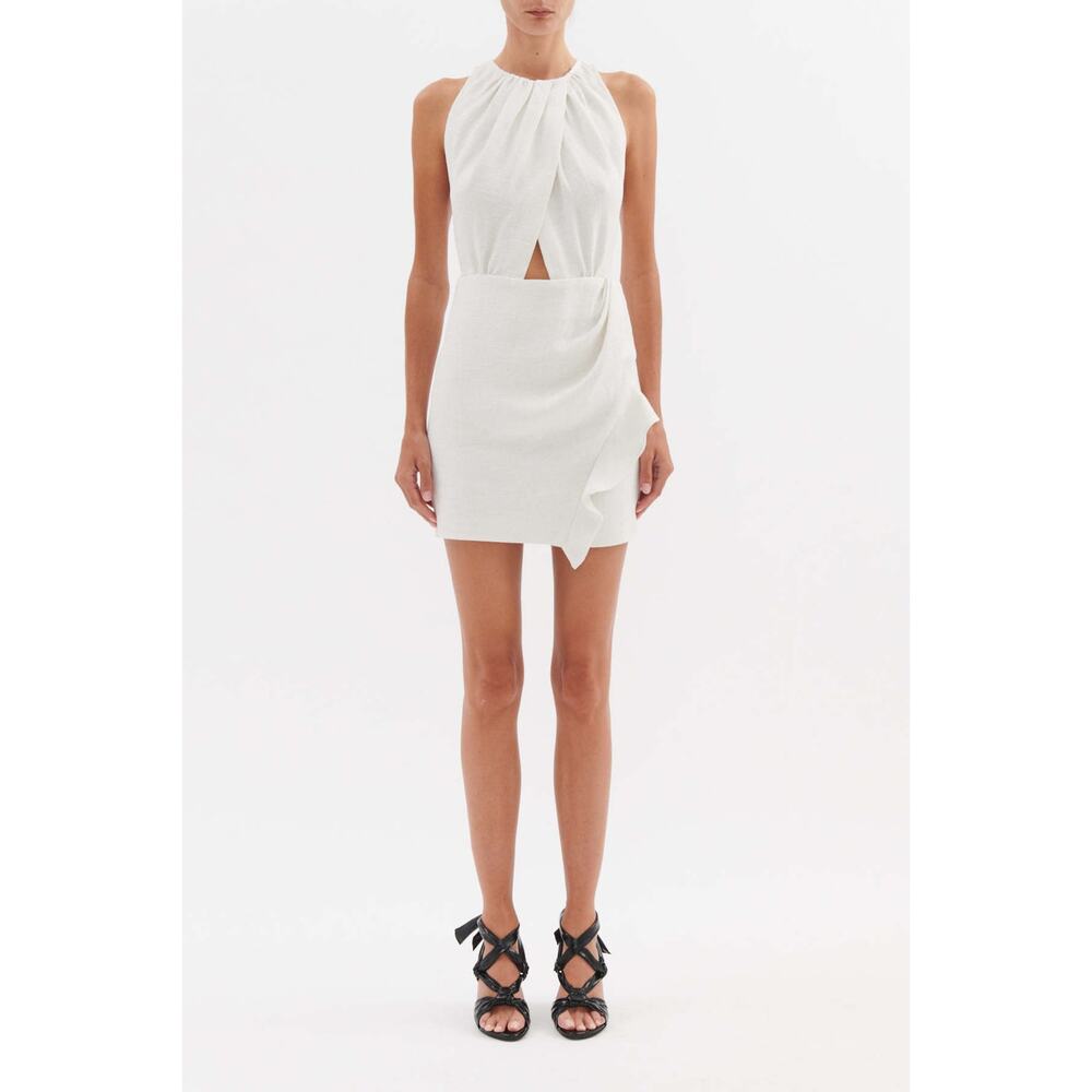Iro Yasmina Cutout Mini Dress Size 36 or US Size 4 - Picture 12 of 12